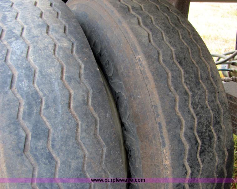 image for item 4858 1993 CMC aluminum end dump trailer