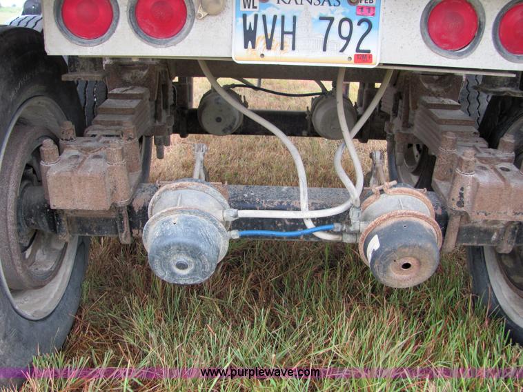 image for item 4858 1993 CMC aluminum end dump trailer