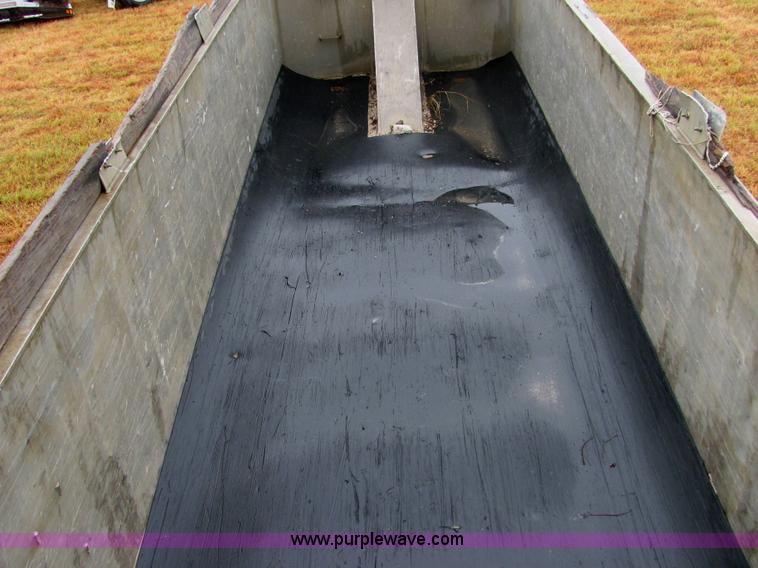 image for item 4858 1993 CMC aluminum end dump trailer