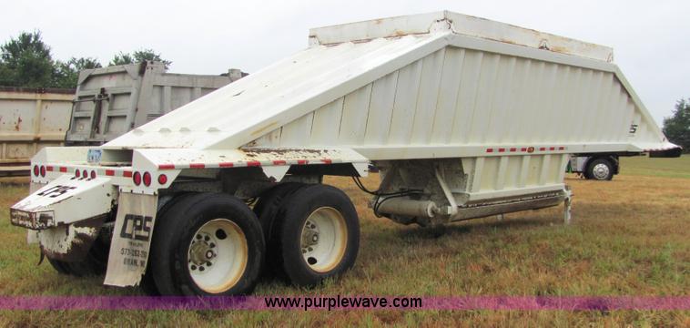 image for item 4859 2003 CPS 42' belly dump trailer