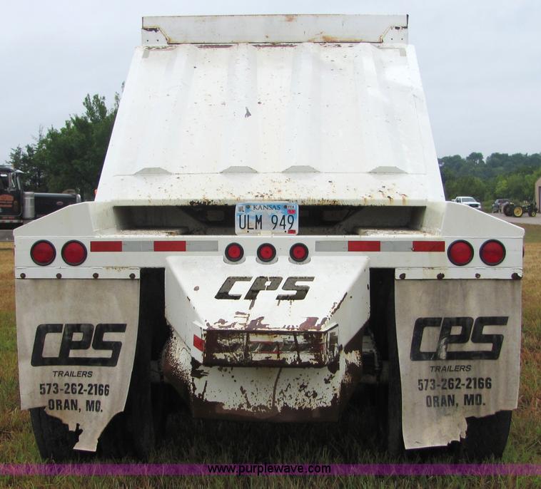 image for item 4859 2003 CPS 42' belly dump trailer