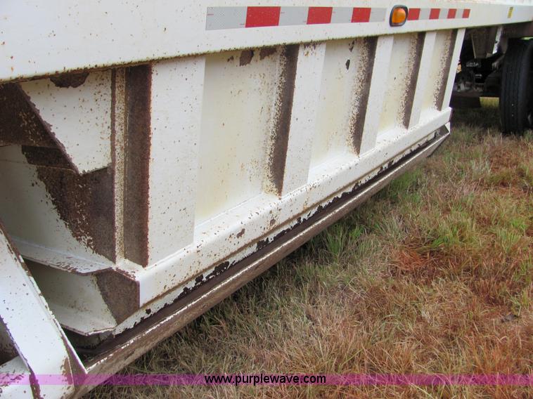 image for item 4859 2003 CPS 42' belly dump trailer