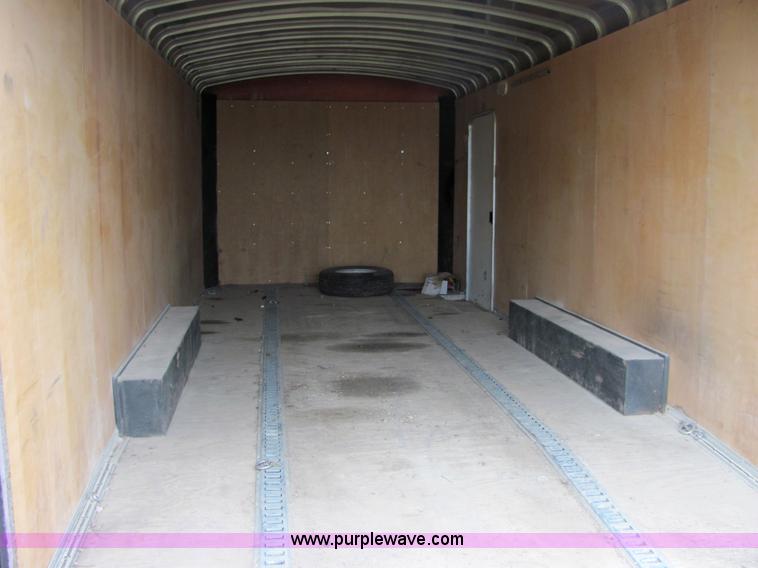 image for item 4860 2006 H and H 24' enclosed trailer