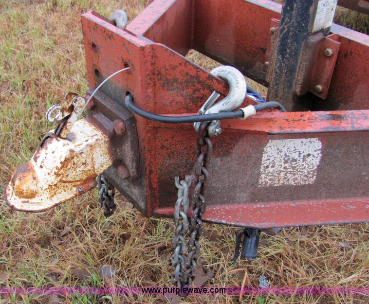 image for item 4862 2002 Bleshe T-16 18' equipment trailer