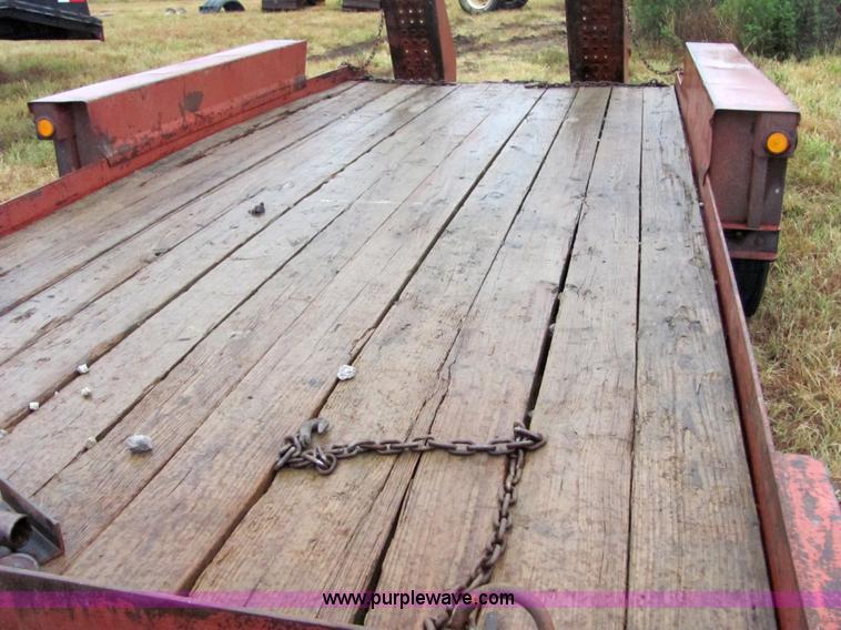 image for item 4862 2002 Bleshe T-16 18' equipment trailer