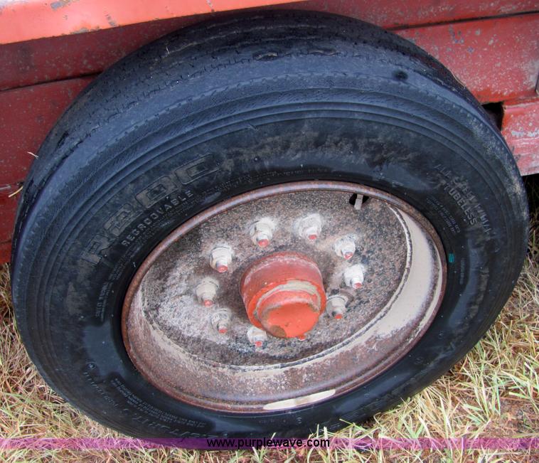 image for item 4862 2002 Bleshe T-16 18' equipment trailer