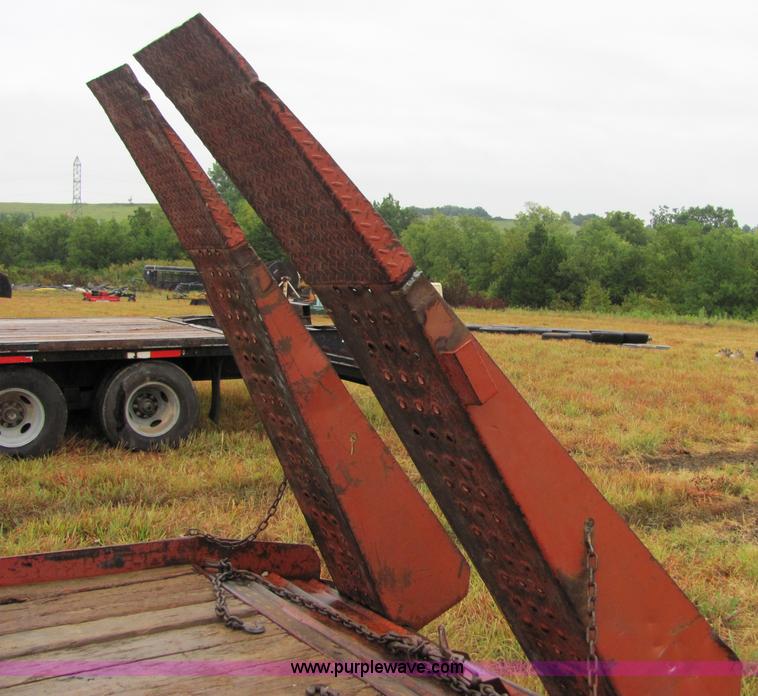 image for item 4862 2002 Bleshe T-16 18' equipment trailer