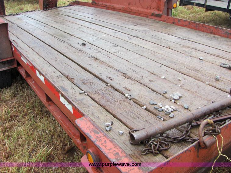 image for item 4862 2002 Bleshe T-16 18' equipment trailer