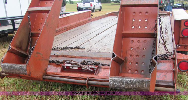 image for item 4862 2002 Bleshe T-16 18' equipment trailer