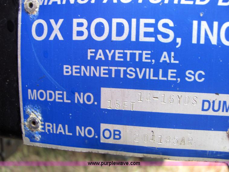 image for item 4865 1998 Mack CH613 Maxi Cruise dump truck