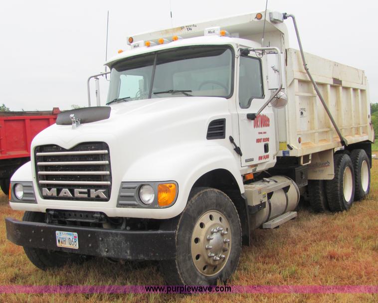 image for item 4866 2004 Mack CV713 granite dump truck