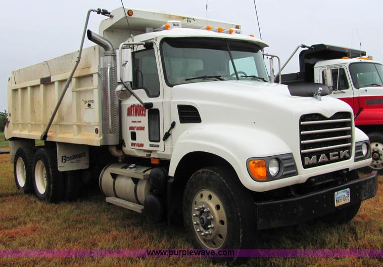 image for item 4866 2004 Mack CV713 granite dump truck