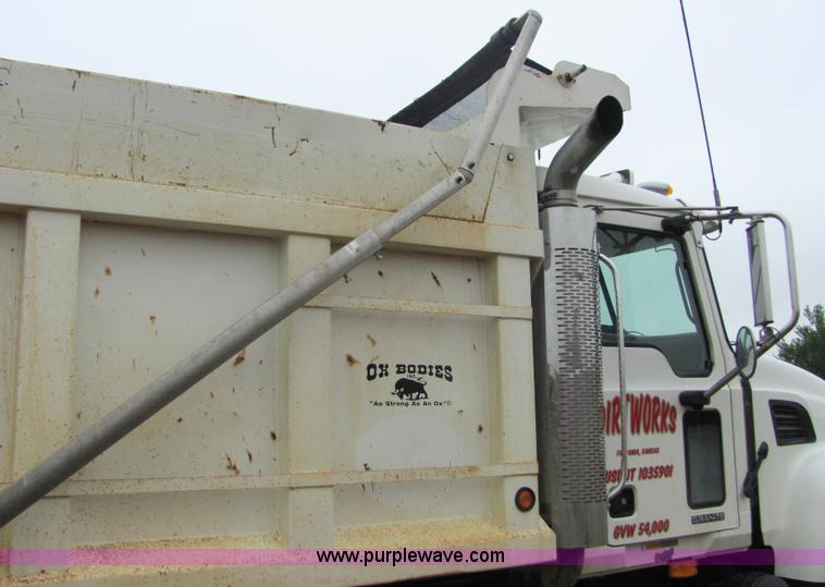 image for item 4866 2004 Mack CV713 granite dump truck