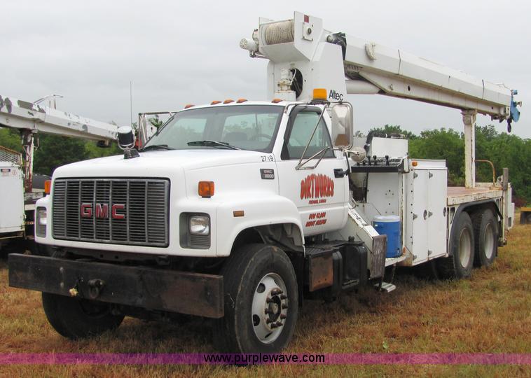 image for item 4869 1997 GMC C8500 boom lift truck