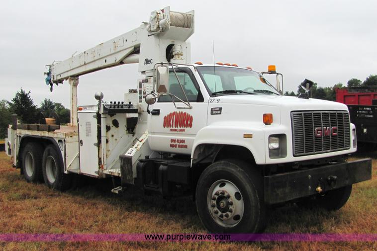 image for item 4869 1997 GMC C8500 boom lift truck