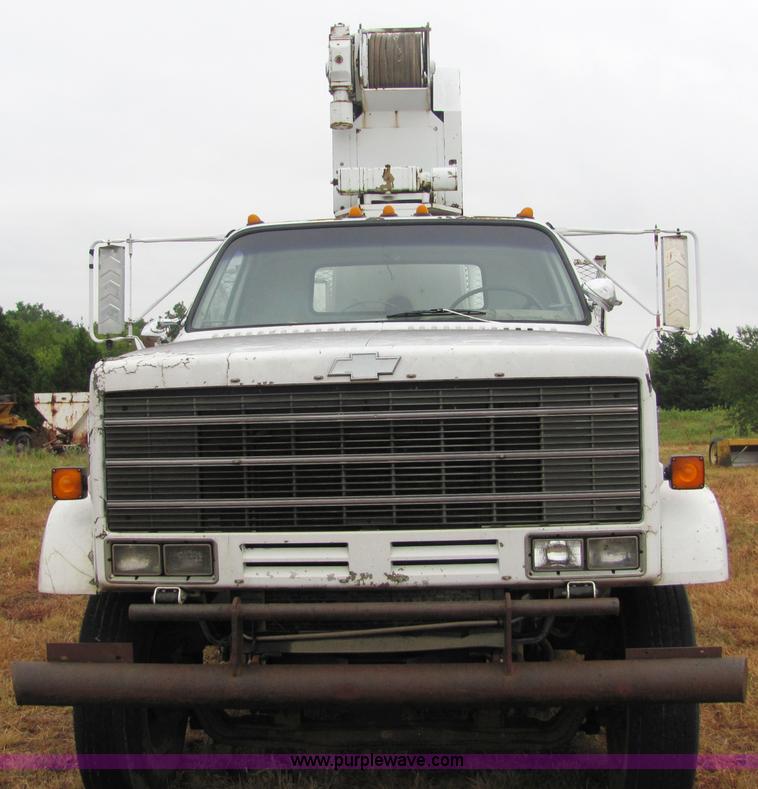 image for item 4870 1986 Chevrolet Kodiak C70 boom truck