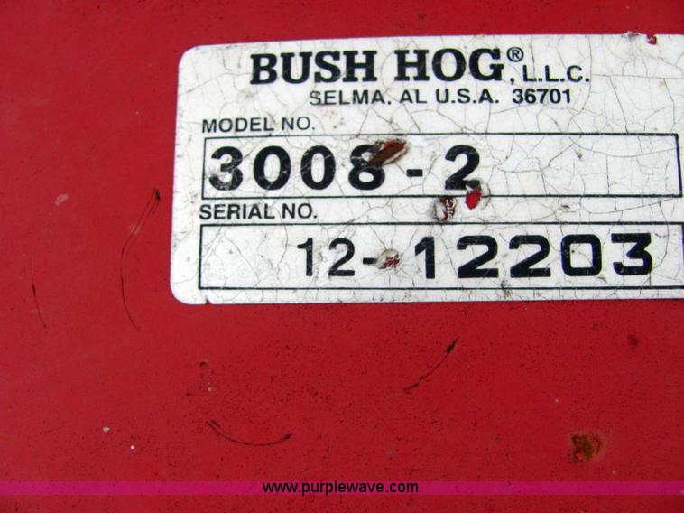 image for item 4871 Bush Hog 3008-2 8' mower