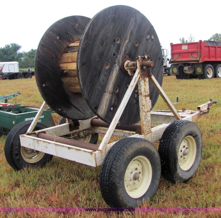 Wire spool trailer in Fredonia, KS Item 4873 sold Purple Wave