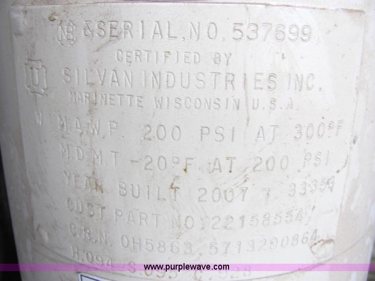 image for item 4876 2007 Ingersoll Rand P185WIR trailer mounted compressor