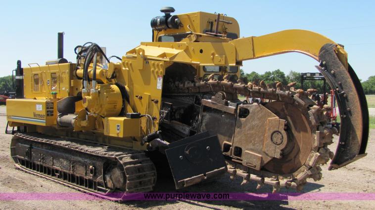 image for item 4882 2007 Vermeer T655 Commander 2 trencher