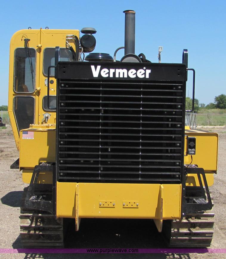 image for item 4882 2007 Vermeer T655 Commander 2 trencher