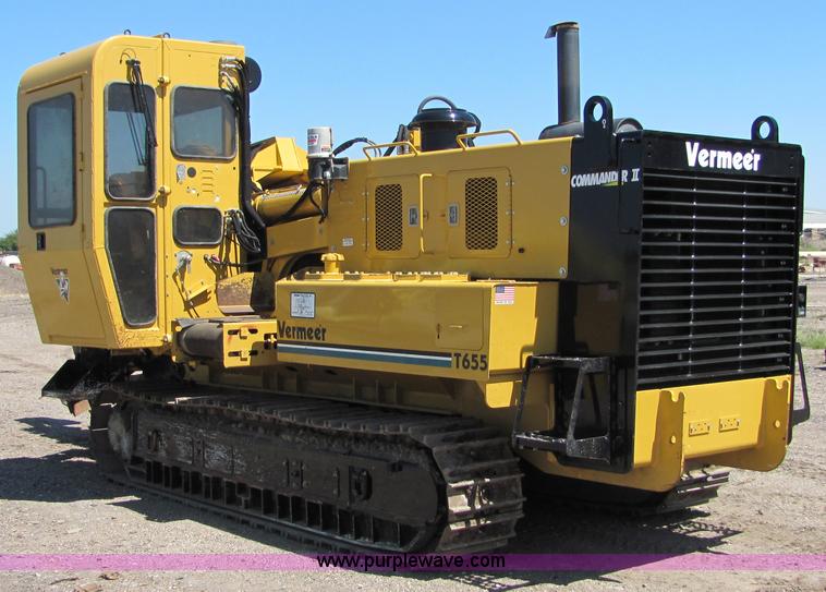 image for item 4882 2007 Vermeer T655 Commander 2 trencher