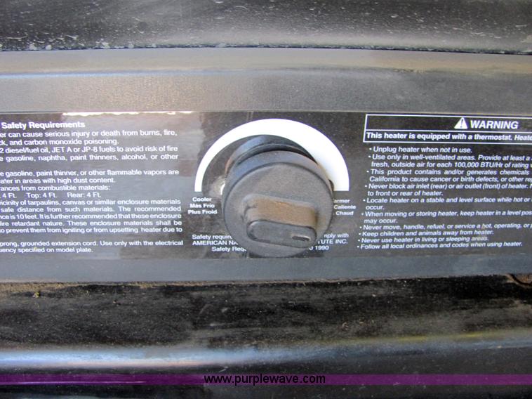 John Deere AC-165 space heater in Fredonia, KS | Item 4892 sold | Purple  Wave