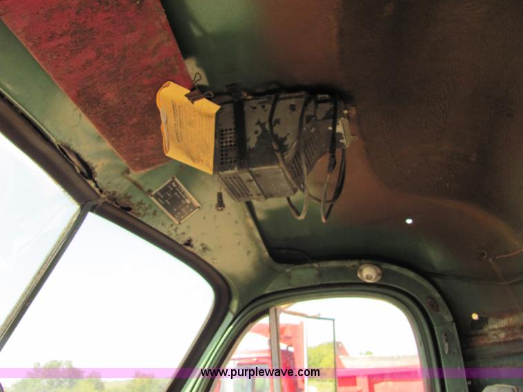 image for item 6111 1965 Mack B73 winch truck