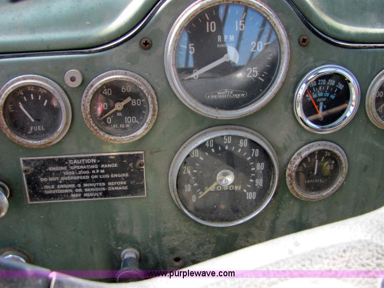 image for item 6111 1965 Mack B73 winch truck