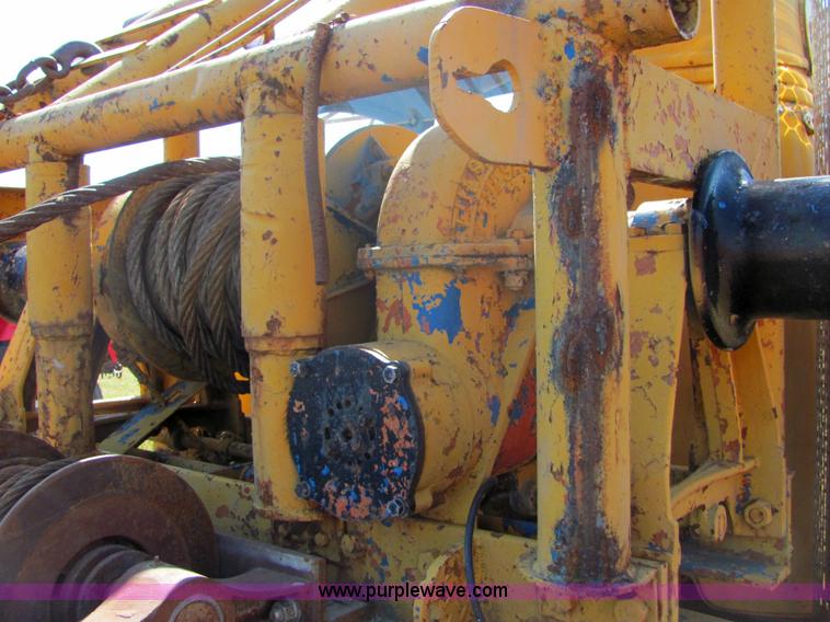 image for item 6111 1965 Mack B73 winch truck