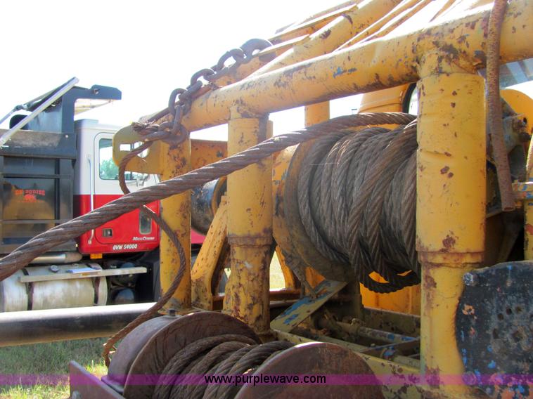 image for item 6111 1965 Mack B73 winch truck