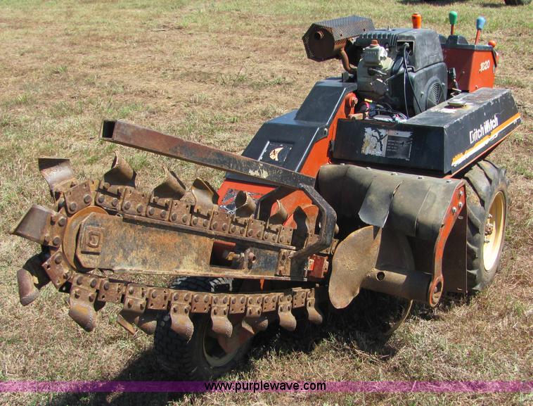 image for item 9893 Ditch Witch 1820H walk behind trencher