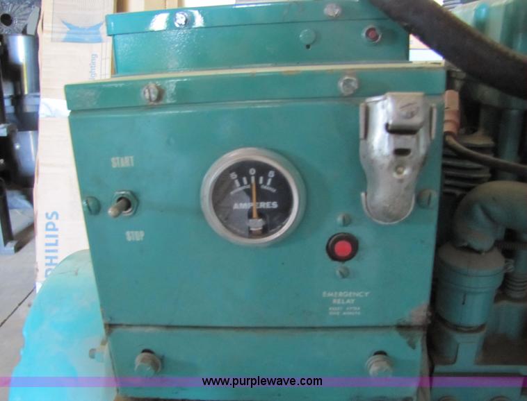 image for item 4703 Onan generator with transfer switch
