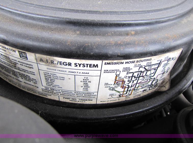 image for item 5228 1988 Chevrolet C70 bucket truck with winch