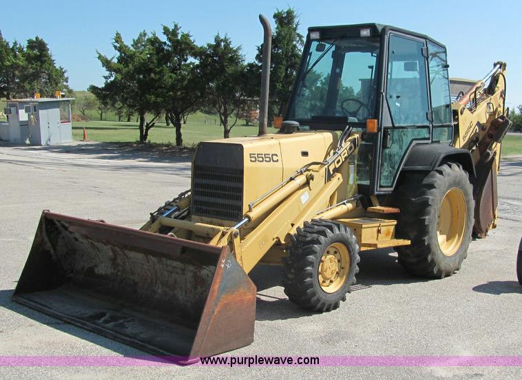 image for item 6282 1992 Ford 555C backhoe
