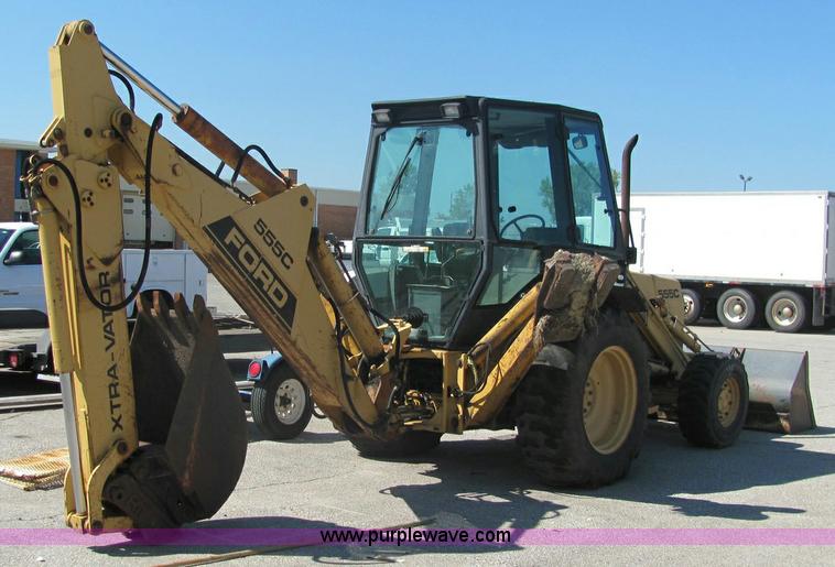 image for item 6282 1992 Ford 555C backhoe