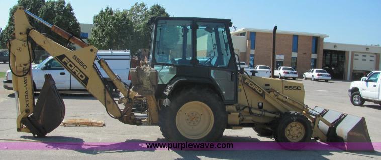 image for item 6282 1992 Ford 555C backhoe