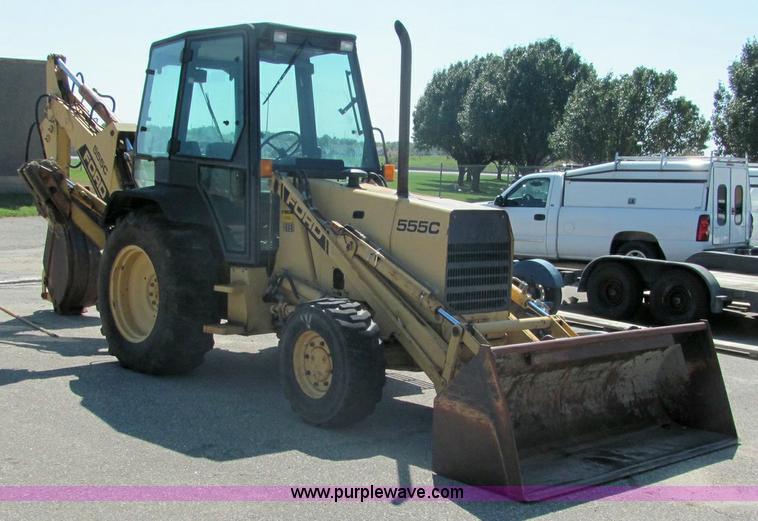 image for item 6282 1992 Ford 555C backhoe