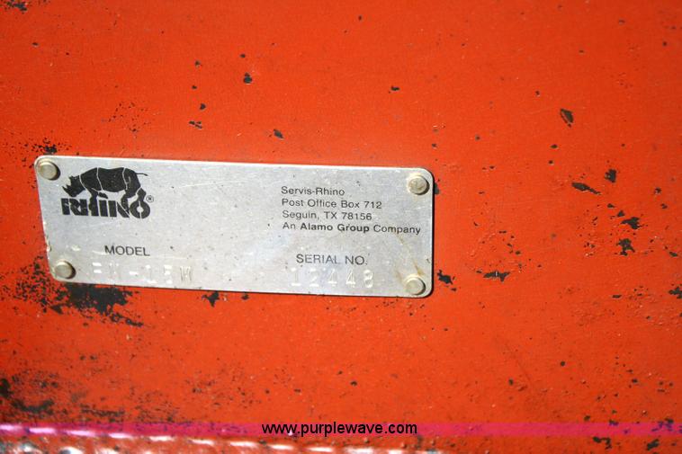 image for item 6325 Rhino 15' batwing mower