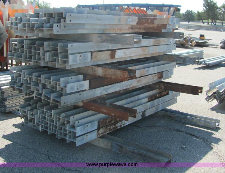 image for item 6994 (120) I-beam guard rail posts