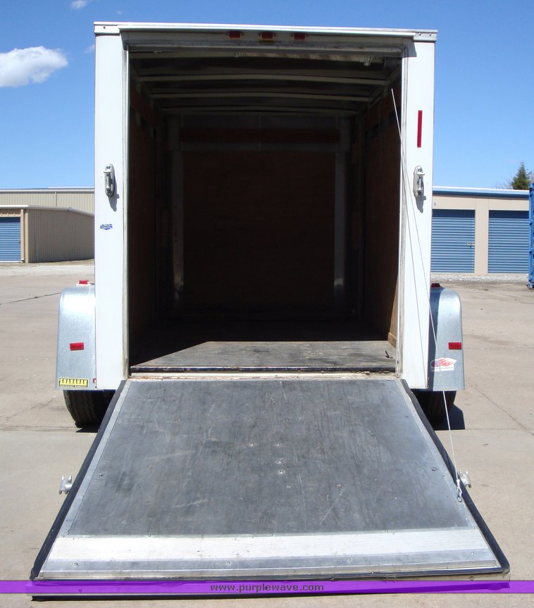 image for item 1108 2001 TC Treckers enclosed trailer