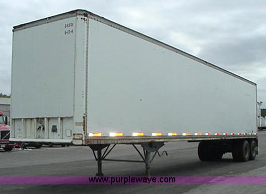 image for item 1305 1984 Dunham 45' semi trailer