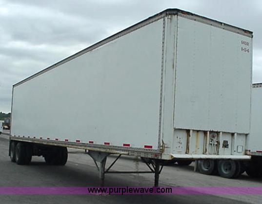 image for item 1305 1984 Dunham 45' semi trailer