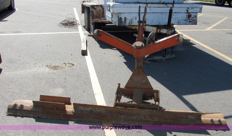 image for item 2451 90" three point hitch blade
