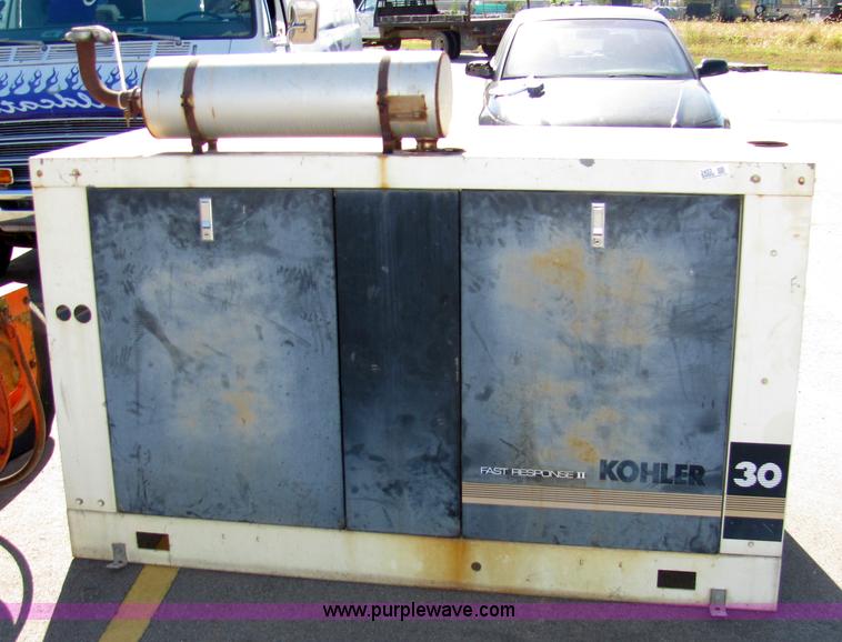 image for item 2453 Fast Response II Kohler 30 natural gas generator