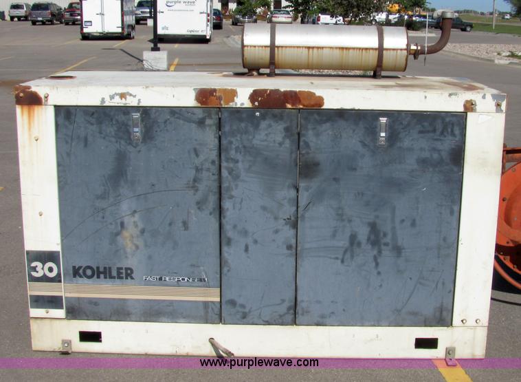 image for item 2453 Fast Response II Kohler 30 natural gas generator