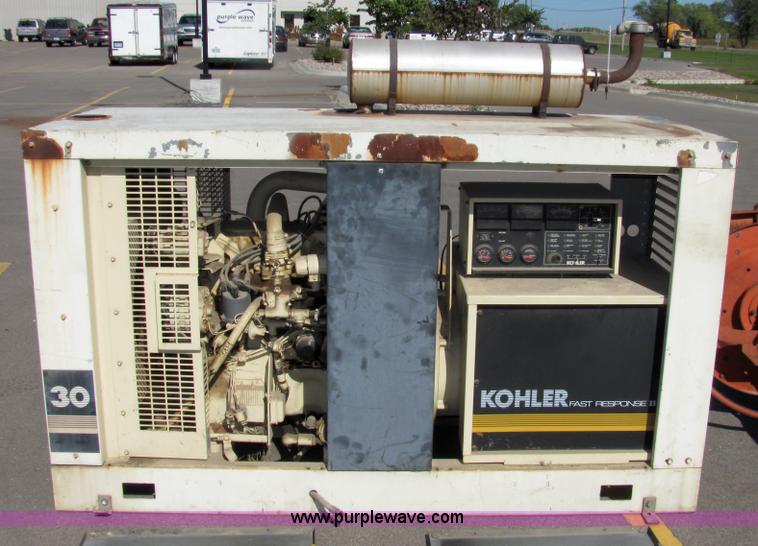 image for item 2453 Fast Response II Kohler 30 natural gas generator