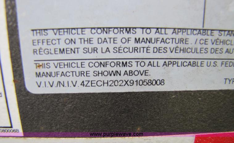 image for item 2578 2009 Load Trail car trailer