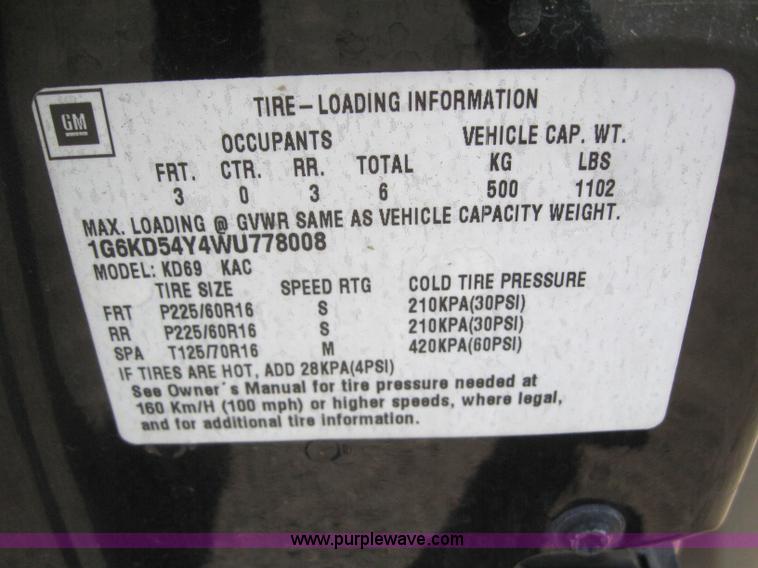 image for item 3023 1998 Cadillac Deville