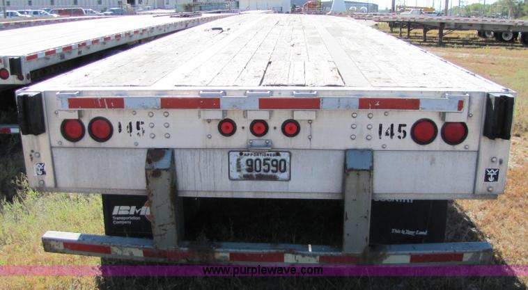 image for item 5144 1998 Wilson 48' flatbed trailer